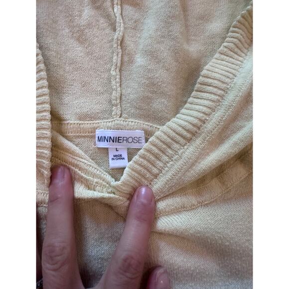 Minnie Rose 100% cotton Ombré Hoddie sweater Size L - Picture 3 of 4